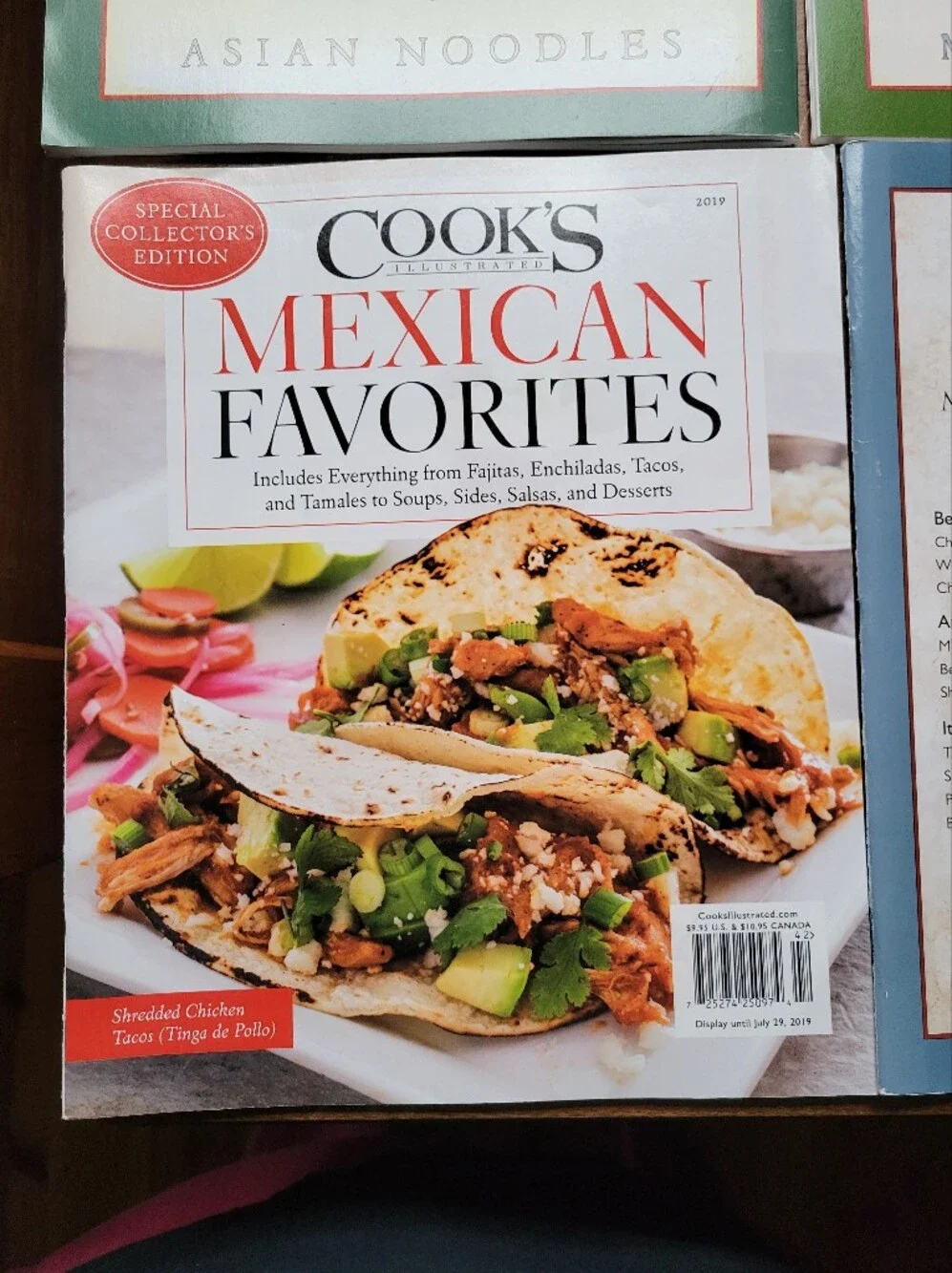 5 Cook's Illustrated Recipe Books